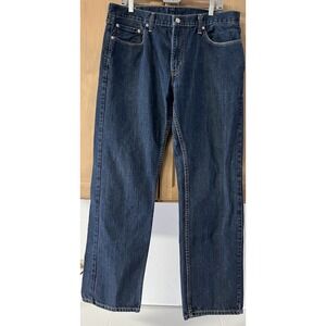 Levi‎ Strauss & Co. 559 Jeans Men's 36x32 Blue 100% Cotton Denim